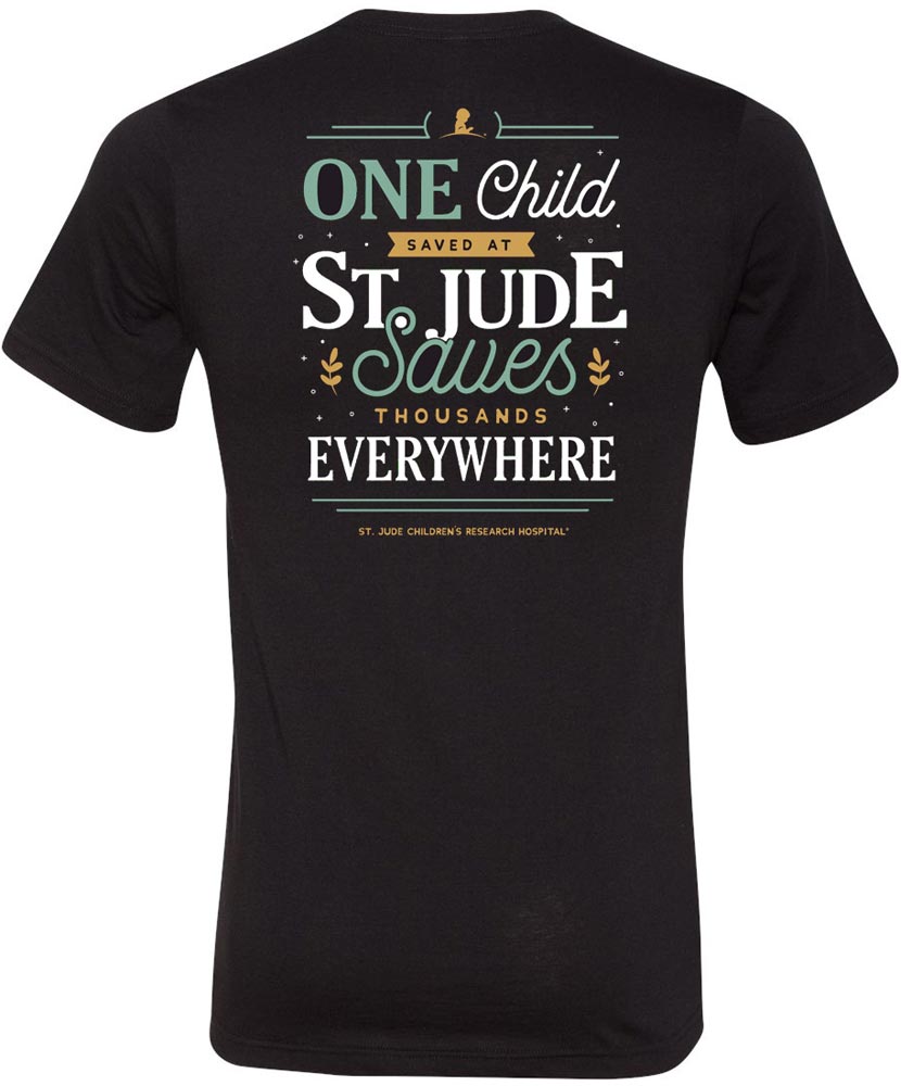 One Child Saved at St. Jude Short-Sleeve T-Shirt